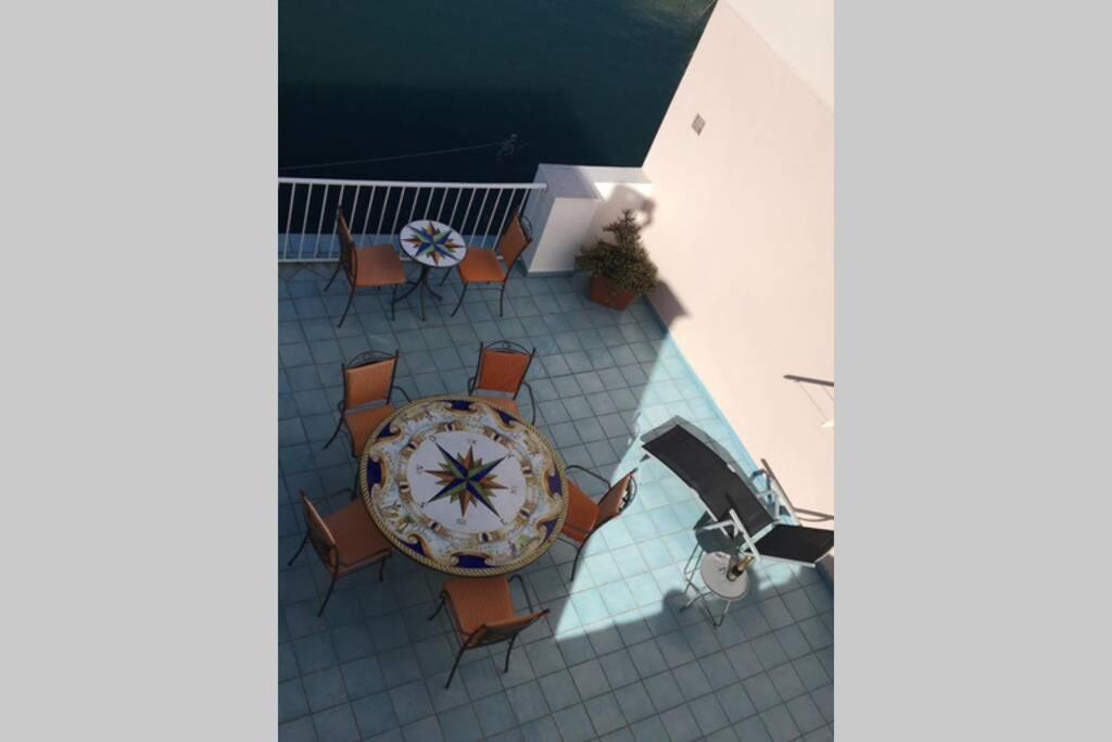 Panorama Da Cartolina Lägenhet Ischia Exteriör bild