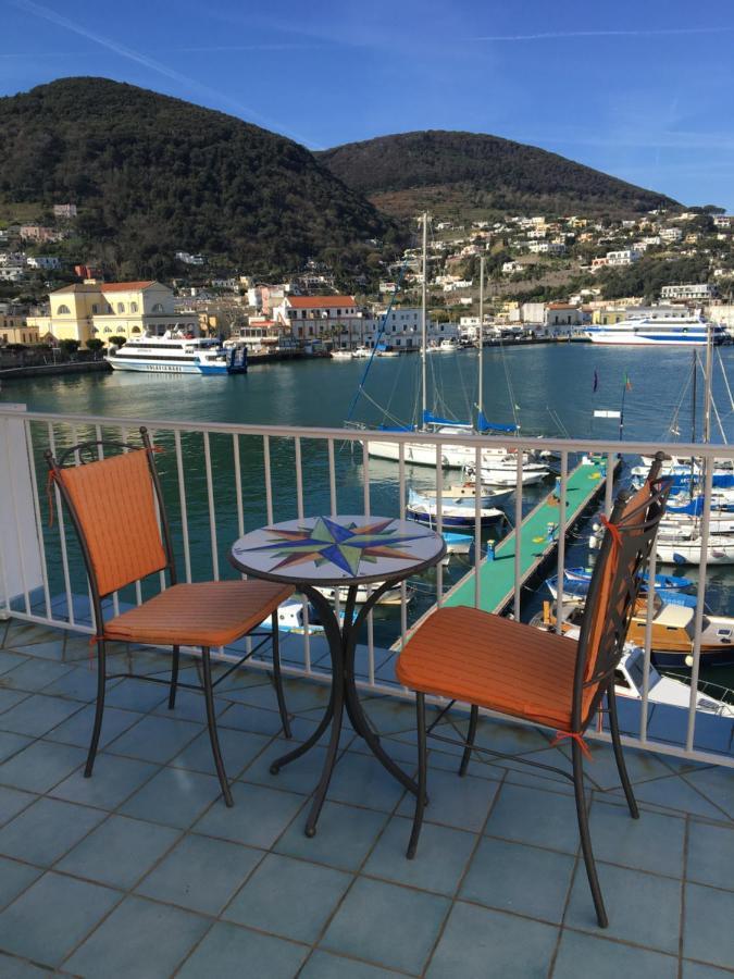 Panorama Da Cartolina Lägenhet Ischia Exteriör bild